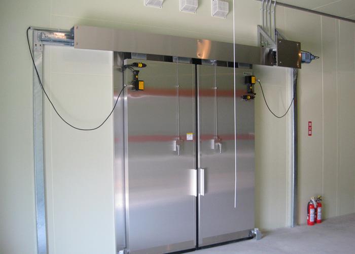 防爆仕様の防熱扉