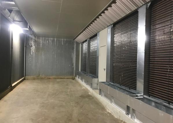 冷凍庫更新工事