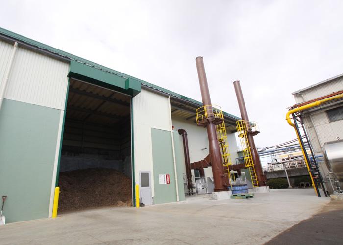 バイオマスボイラー設置工事